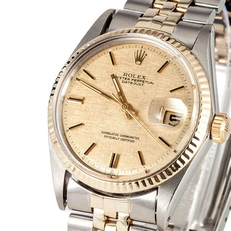 rolex vintage datejust two tone 1601|Rolex Datejust 1601 price.